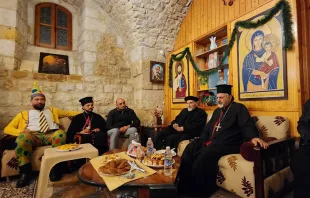 يونان يشارك في أمسية بمناسبة عيد البربارة بإكليريكيّة سيّدة النجاة البطريركية الشرفة، لبنان مصدر الصورة: بطريركيّة السريان الكاثوليك