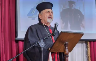 يونان يرعى حفل تخرّج دفعة صفوف الثالث الثانويّ في مدرسة ليسيه المتحف، بيروت مصدر الصورة: بطريركيّة السريان الكاثوليك