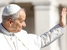 البابا لاوون صباح اليوم في ساحة القدّيس بطرس-الفاتيكان