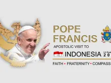 لوغو رحلة البابا فرنسيس إلى إندونيسيا