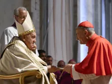 البابا فرنسيس يترأّس رتبة قراءة مرسوم الدعوة إلى يوبيل 2025 في بازيليك القدّيس بطرس-الفاتيكان
