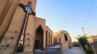 كنيسة الصعود الكلدانيّة في العاصمة العراقيّة بغداد مثال للتعايش المسيحيّ الإسلاميّ في البلاد مصدر الصورة: الأب فادي نظير