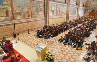 «شبيبة نحو أسيزي» تُطلق مساء اليوم نسختها الـ45 في الدير المقدّس-أسّيزي، إيطاليا مصدر الصورة: مكتب التواصل لبازيليك القدّيس فرنسيس في أسّيزي