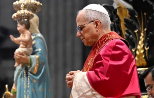 البابا لاوون الرابع عشر يترأّس أمسية صلاة في بازيليك القدّيس بطرس-الفاتيكان لمناسبة يوبيل التعزية (15 سبتمبر/أيلول 2025) مصدر الصورة: فاتيكان ميديا