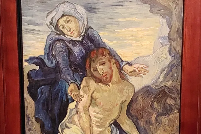 لوحة الـ«بييتا» للفنّان فان غوخ في متاحف الفاتيكان