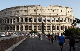 الملعب الرومانيّ الكولوسيوم-روما مصدر الصورة: إلياس الترك/آسي مينا