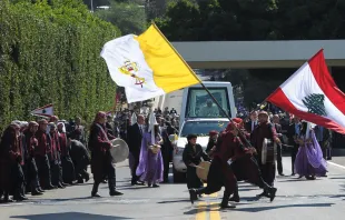 البابا بنديكتوس السادس عشر في خلال زيارته لبنان في العام 2012 Provided by: Vatican Media