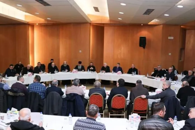 اجتماع موسّع لرؤساء الطوائف المسيحية في حلب للتباحث في تداعيات الزلزال