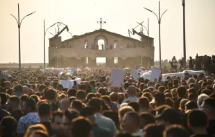 مقبرة القيامة في بغديدا مصدر الصورة: إذاعة صوت السلام