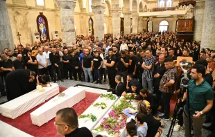 أعداد ضحايا حريق عرس بغديدا تواصل الارتفاع بعد أسبوع على الفاجعة مصدر الصورة: إذاعة صوت السلام-بغديدا