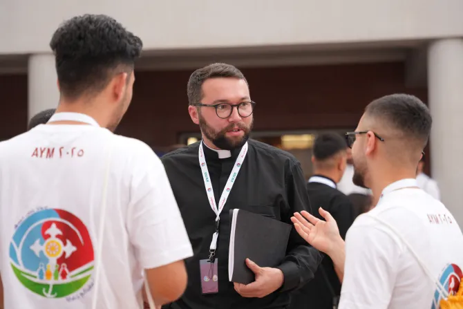 من مراسم انطلاق فعاليّات الدورة الثامنة من «لقاء عنكاوا للشباب 2025»