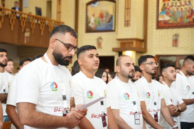 من مراسم انطلاق فعاليّات الدورة الثامنة من «لقاء عنكاوا للشباب 2025»