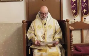 رسالة من المطران جان ماري شامي لأجل السلام مصدر الصورة: المكتب الإعلامي الكاثوليكي بمصر