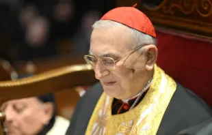 جانب من القدّاس الوداعيّ للسفير الفاتيكانيّ في سوريا الكاردينال ماريو زيناري مصدر الصورة: بطريرك الروم الملكيين الكاثوليك