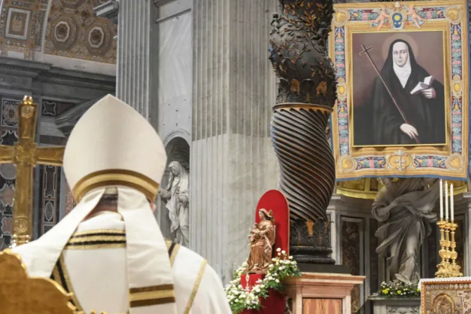 البابا فرنسيس يترأس الذبيحة الإلهيّة لإعلان قداسة الطوباويّة ماريّا أنطونيا لمار يوسف في بازيليك القديس بطرس-الفاتيكان