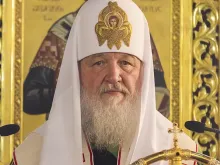 البطريرك كيريل من موسكو، رئيس الكنيسة الأرثوذكسية الروسية.