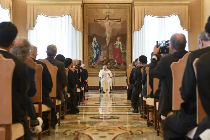لقاء البابا فرنسيس بأعضاء الإخوة المسيحيين (دي لا سال) في 21 مايو 2022.