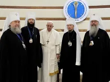 البابا فرنسيس يلتقي وفدًا من الكنيسة الأرثوذكسيّة الروسيّة