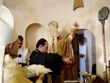 إعادة تكريس كنيسة مار أفرام السريانيّة التاريخيّة في ماردين