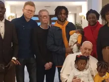 البابا فرنسيس يلتقي لاجئين من الكونغو الديمقراطيّة وجنوب السودان عشيّة رحلته الرسوليّة في 31 يناير/كانون الثاني 2022