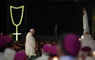 البابا فرنسيس يزور فاطيما في العام 2017 Provided by: Daniel Ibañez/CNA