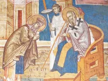 القديسة بلاجيا التائبة والأسقف نونس