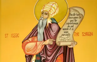 إسحق القطريّ المعروف أيضًا بـ«إسحق النينويّ» مصدر الصورة: الكنيسة الأرثوذكسيّة في أميركا