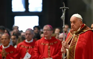 البابا فرنسيس يترأّس قدّاس العنصرة اليوم في بازيليك القدّيس بطرس-الفاتيكان مصدر الصورة: فاتيكان ميديا