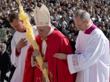 البابا فرنسيس يترأّس قدّاس أحد الشعانين في 14 نيسان/أبريل 2019