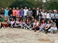 فريق العمل في مركز سيّدة النجاة المكوّن من المربّين والمنشّطين والفريق الإعلامي