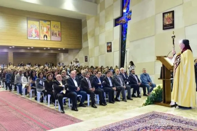 تكريس كنيسة مار زخيا في لبنان-2