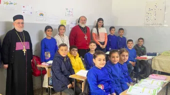 مدرسة الأمل الخاصّة (مار قرياقس) للسريان الأرثوذكس-القامشلي مصدر الصورة: مطرانية الجزيرة والفرات للسريان الأرثوذكس