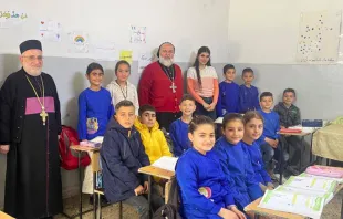 مدرسة الأمل الخاصّة (مار قرياقس) للسريان الأرثوذكس-القامشلي مصدر الصورة: مطرانية الجزيرة والفرات للسريان الأرثوذكس