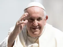البابا فرنسيس في أثناء المقابلة العامة الأسبوعيّة يوم الأربعاء 28 يونيو/تمّوز 2023
