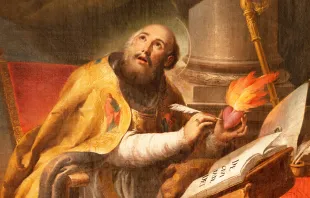 لوحة للقديس أغسطينوس في بلنسية، إسبانيا Provided by: Renata Sedmakova/Shutterstock