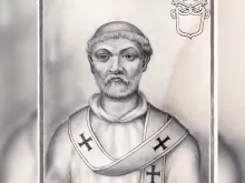 رسم يُظهر البابا غايوس