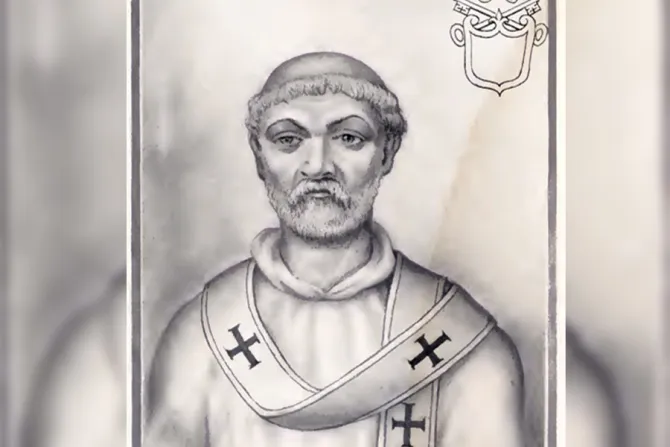 رسم يُظهر البابا غايوس