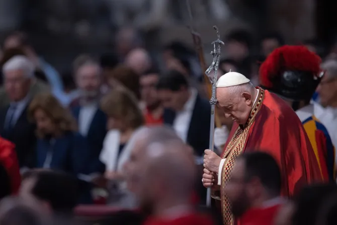 البابا فرنسيس يترأس قداس أحد العنصرة في بازيليك القديس بطرس الفاتيكانيّة-2