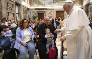 البابا فرنسيس يلتقي أعضاء مؤسسة الأمّ إسبرانسا دي تالافيرا ديلا رينا Provided by: Vatican Media