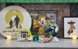 جانب من قدّاس الإرسال لمربّي مركز مار فرنسيس للتربية المسيحيّة مصدر الصورة: مركز مار فرنسيس للتربية المسيحيّة