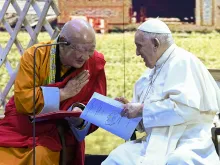 البابا فرنسيس يشارك في لقاء مسكوني وبين الأديان في العاصمة المنغولية أولان باتور