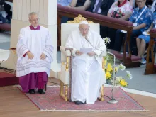 البابا يلقي عظته خلال الذبيحة الإلهيّة