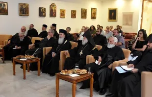 لقاء بين ممثّلي الكنائس لبحث أعمال الترميم في كنيسة القيامة Provided by: Franciscan Foundation for the Holy Land