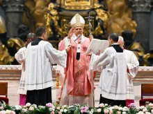 البابا لاوون الرابع عشر يترأّس قدّاس يوبيل السجناء في بازيليك القدّيس بطرس الفاتيكانيّة