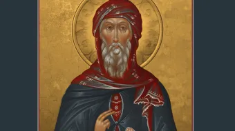 القدّيس يوحنّا الدمشقيّ مصدر الصورة: Georgios A'rma/Pinterest