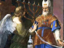 زكريّا الكاهن نالَ حُظْوة وشرفًا  حين اختاره التدبير الإلهيّ