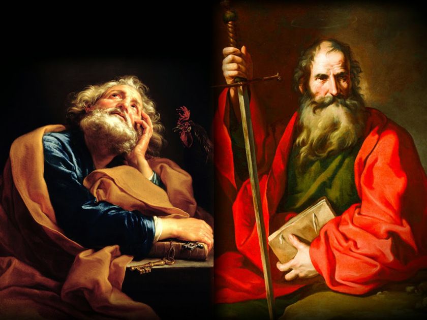 القديسان بطرس وبولس