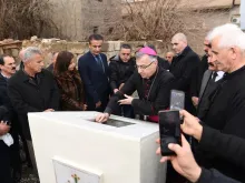 العراق: إيبارشيّة أربيل تحتفل بوضع حجر الأساس لكنيسة مريم العذراء
