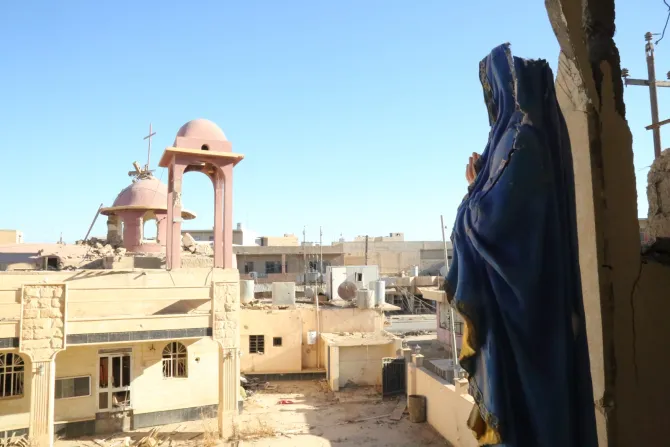 صورة من زمن نزوح المسيحيين من الموصل إلى أربيل في العام 2014