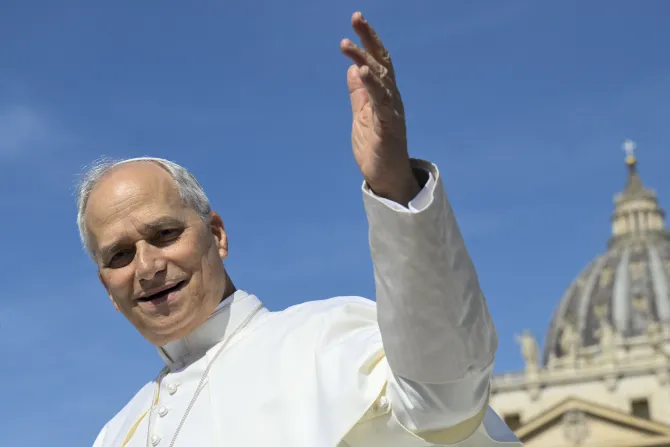 البابا لاوون الرابع عشر يجري المقابلة العامّة الأسبوعيّة في ساحة القدّيس بطرس الفاتيكانيّة يوم 4 يونيو/حزيران الماضي